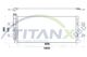 AIR CONDITIONING CONDENSER RADIATOR TITANX